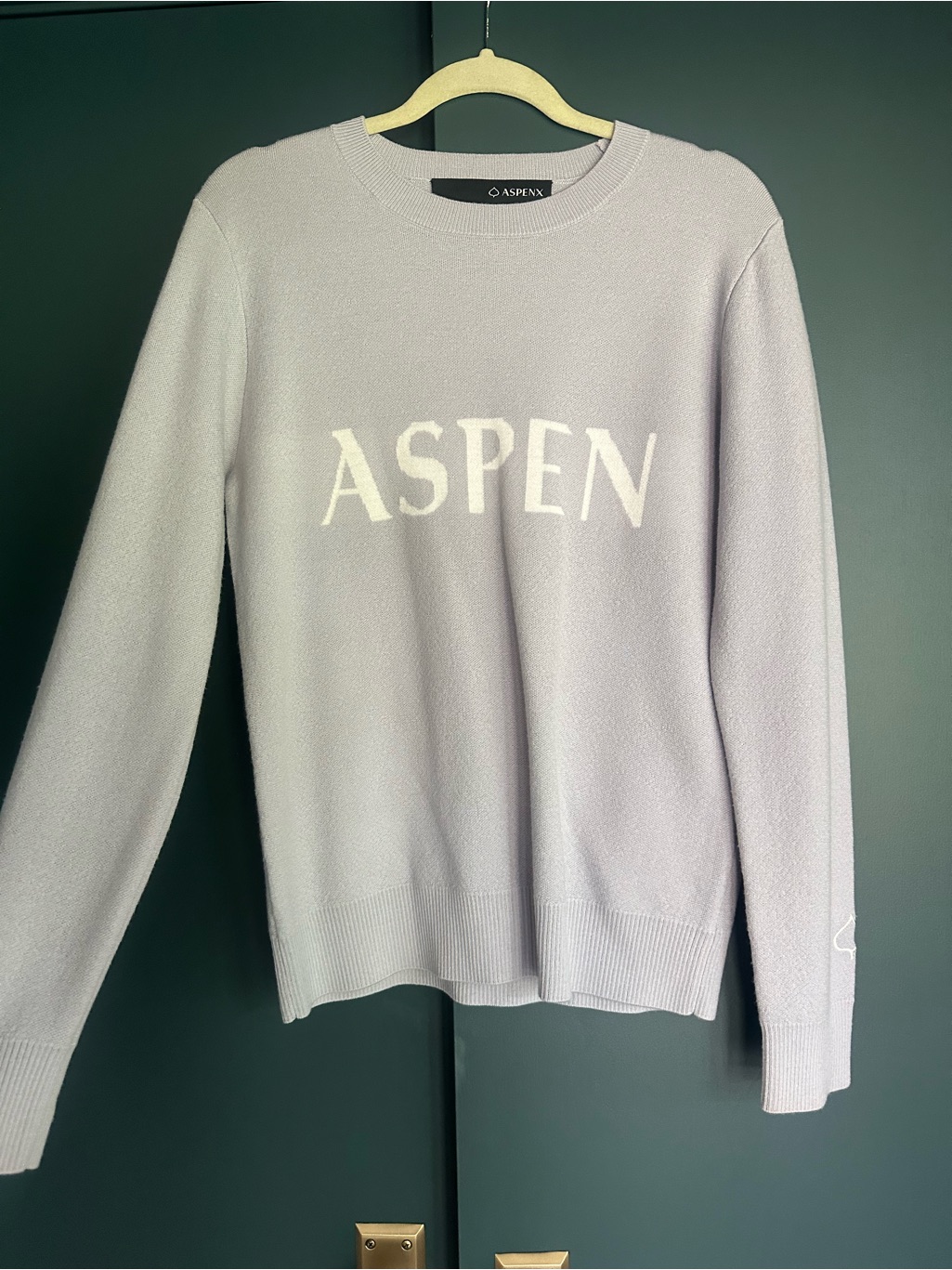 Aspenx Lavender Crewneck Sweater